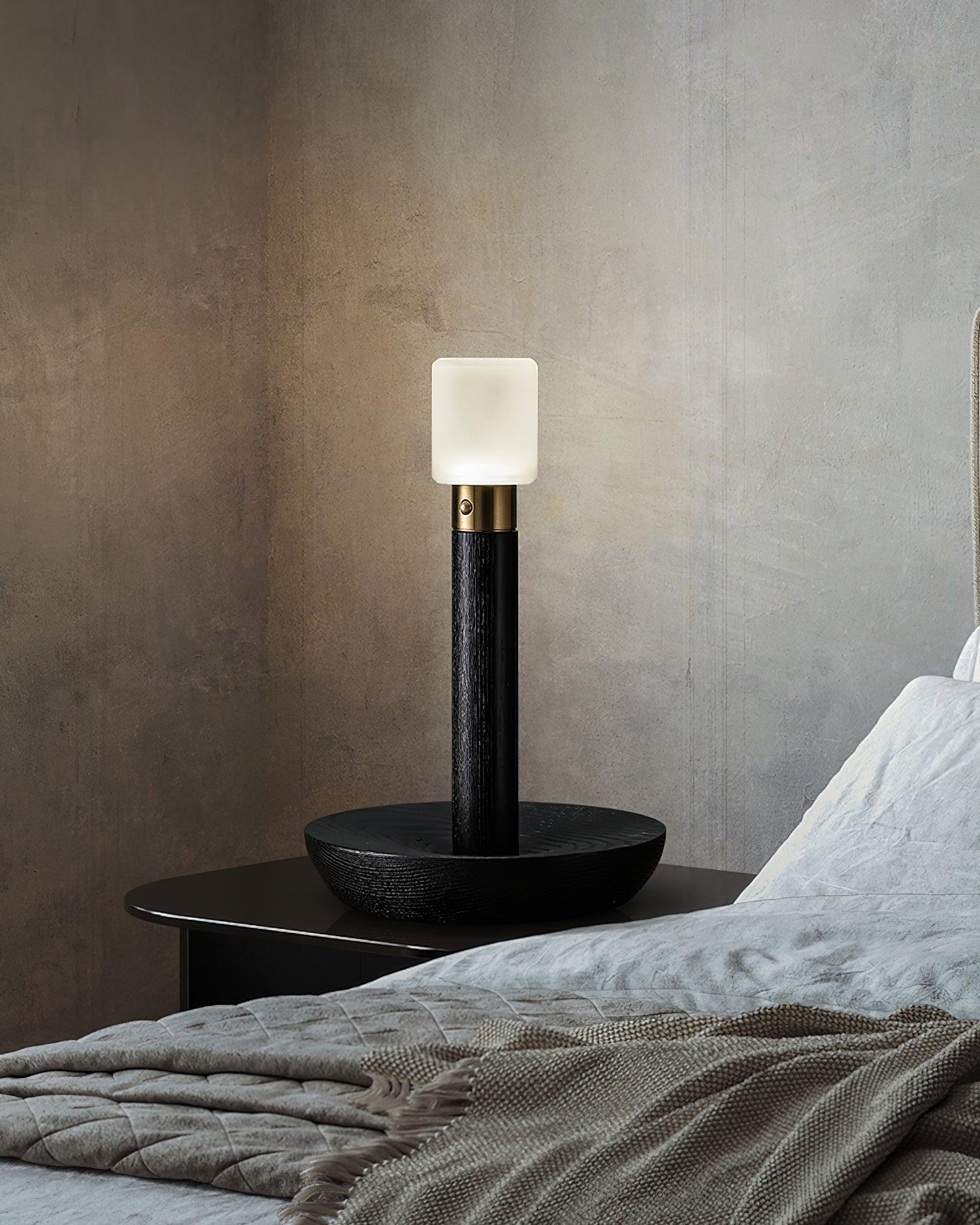 Lumaice Wood Minimalist Table Lamp