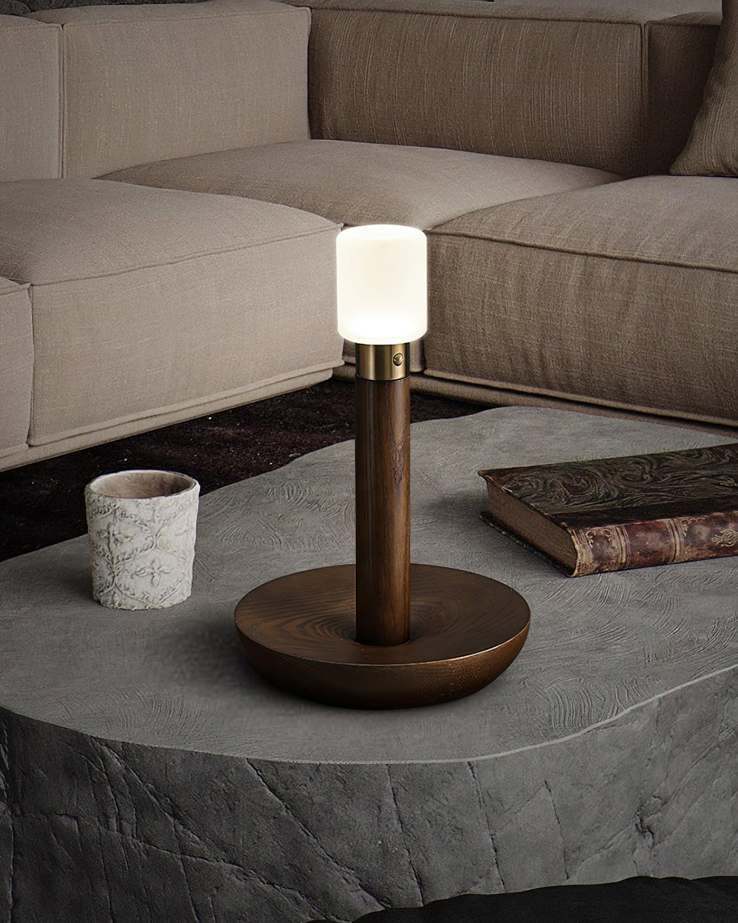 Lumaice Wood Minimalist Table Lamp