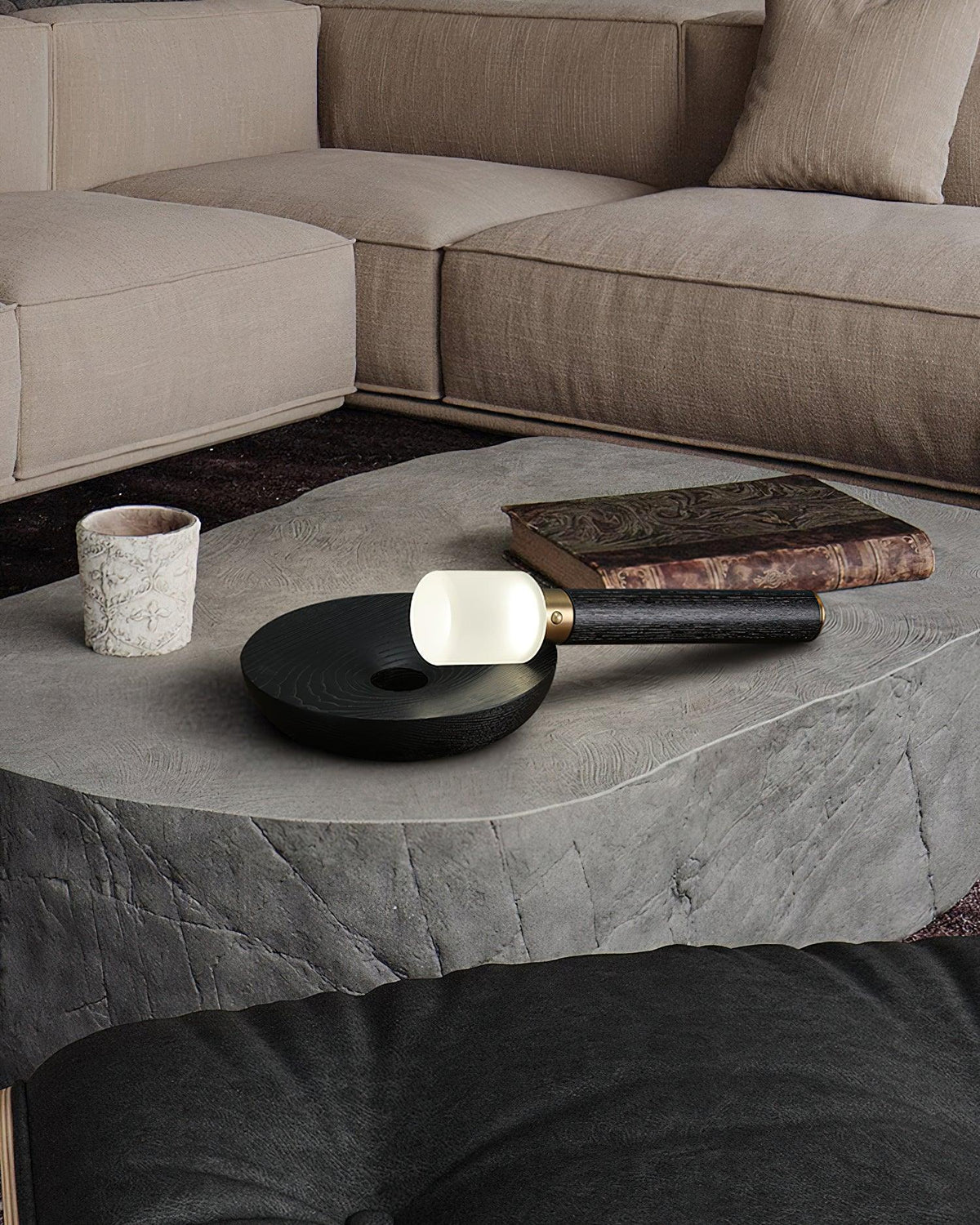 Lumaice Wood Minimalist Table Lamp