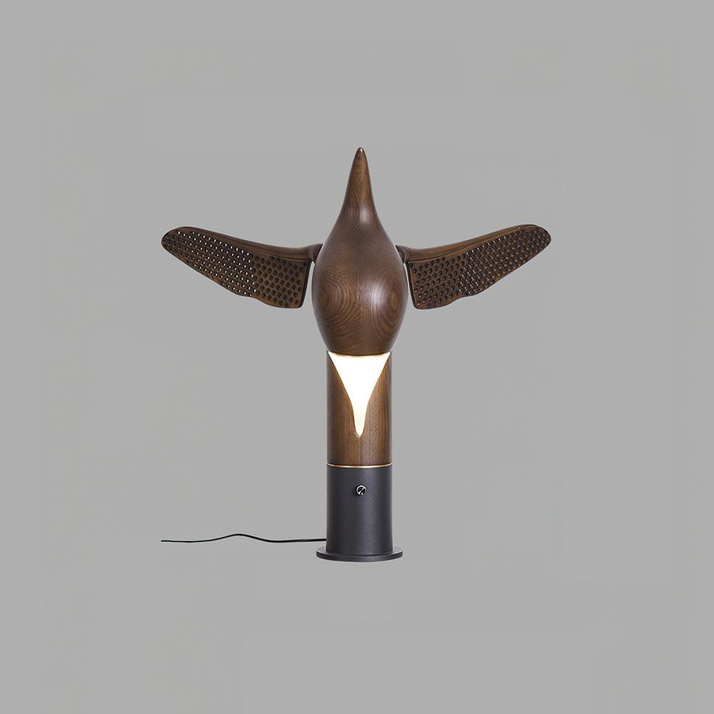 Sylueria Contemporary Wood Table Lamp