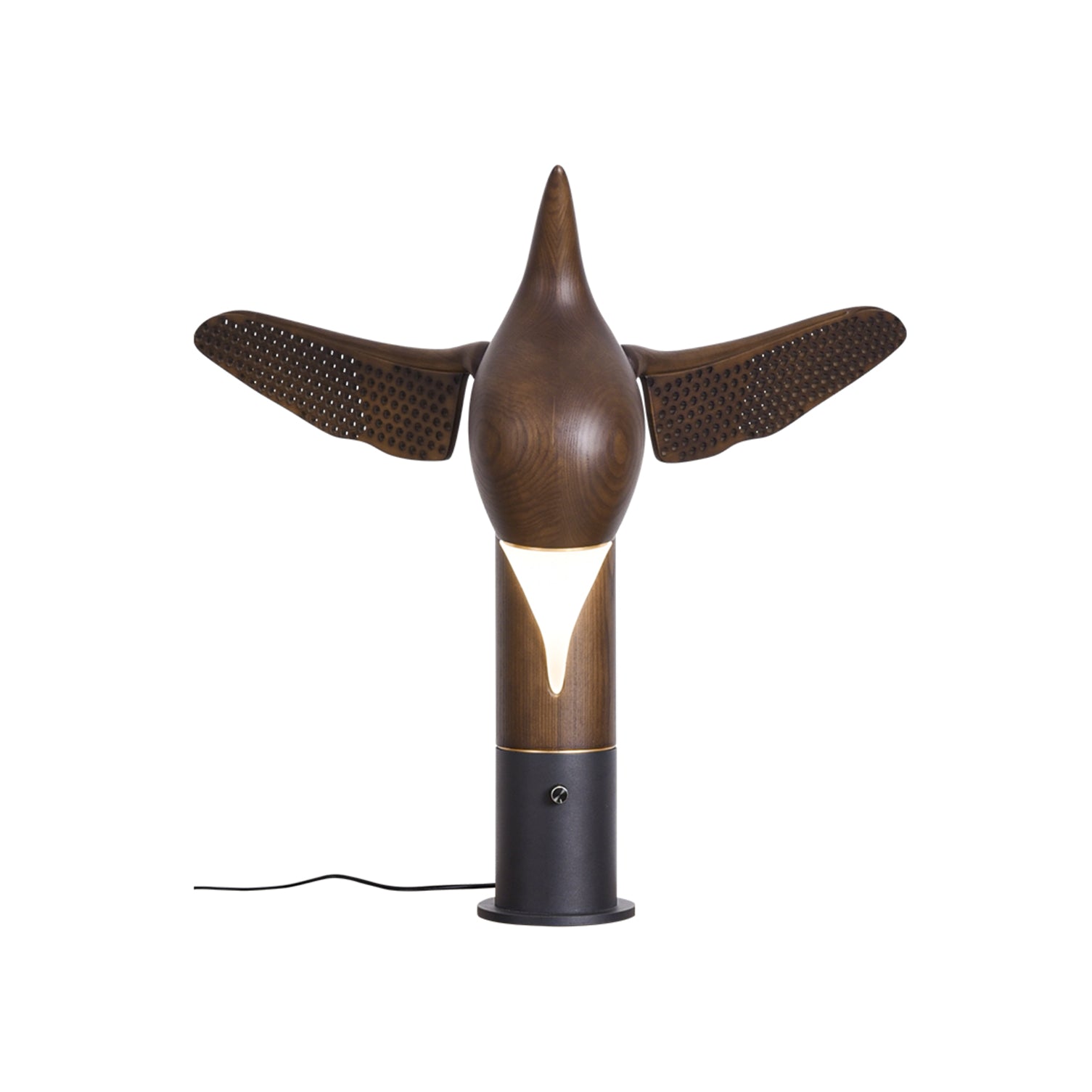 Sylueria Contemporary Wood Table Lamp