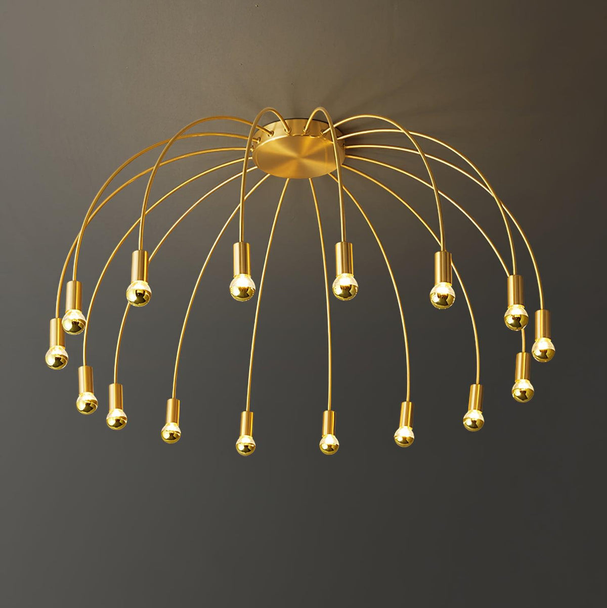 Sage Luxury Glass Ceiling Lamp