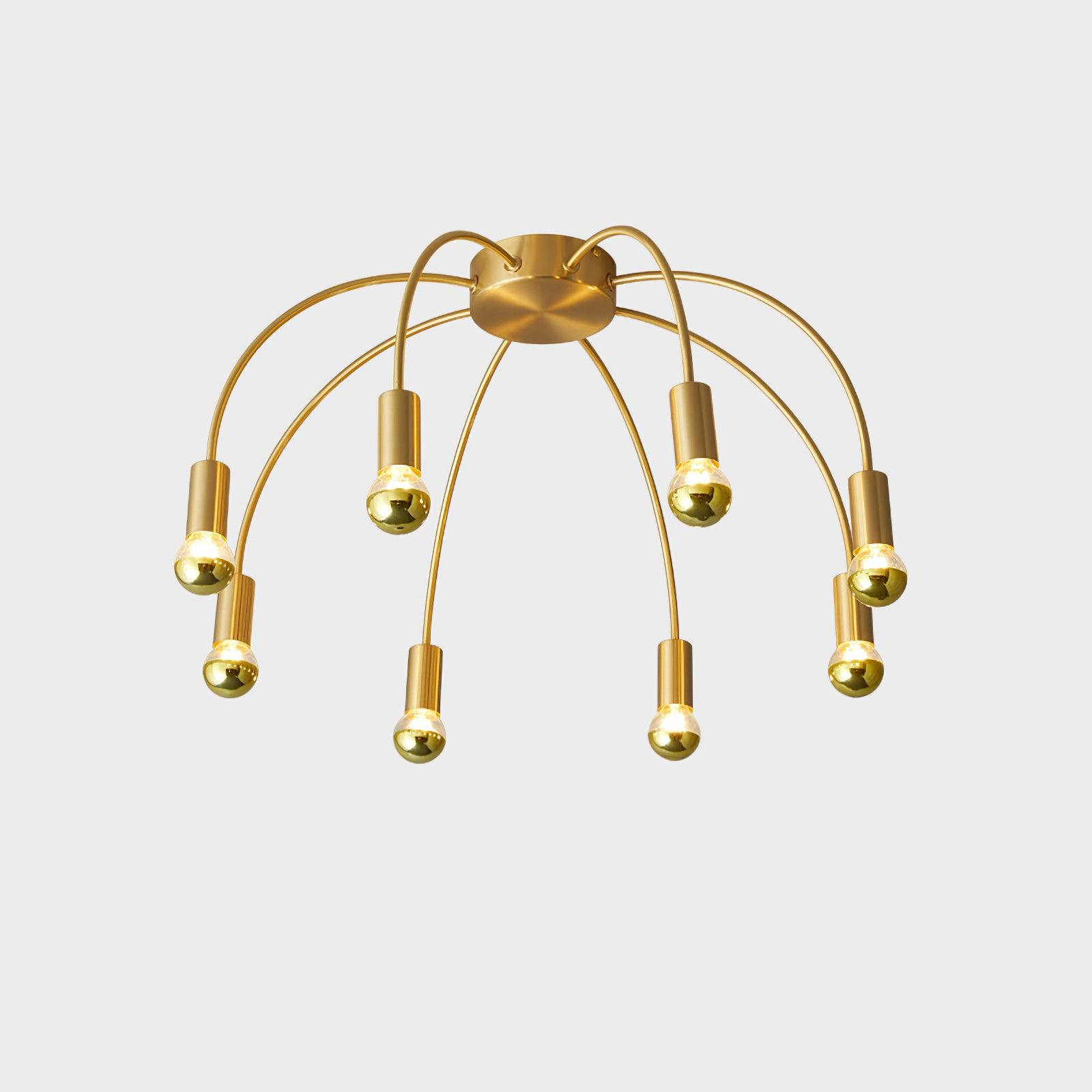 Sage Luxury Glass Ceiling Lamp