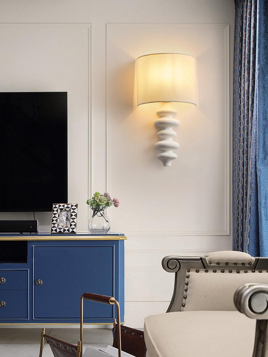Lineella Nordic Art Fabric Sconce Wall lamp