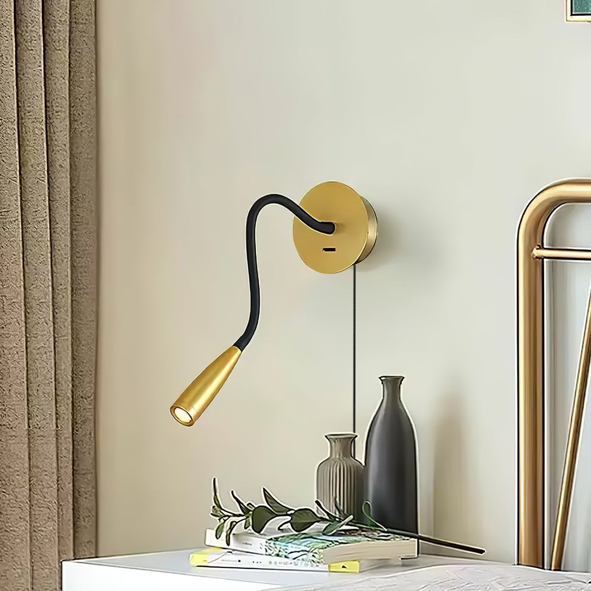 Rivanelle Modern Minimalist Plug-in Wall Light