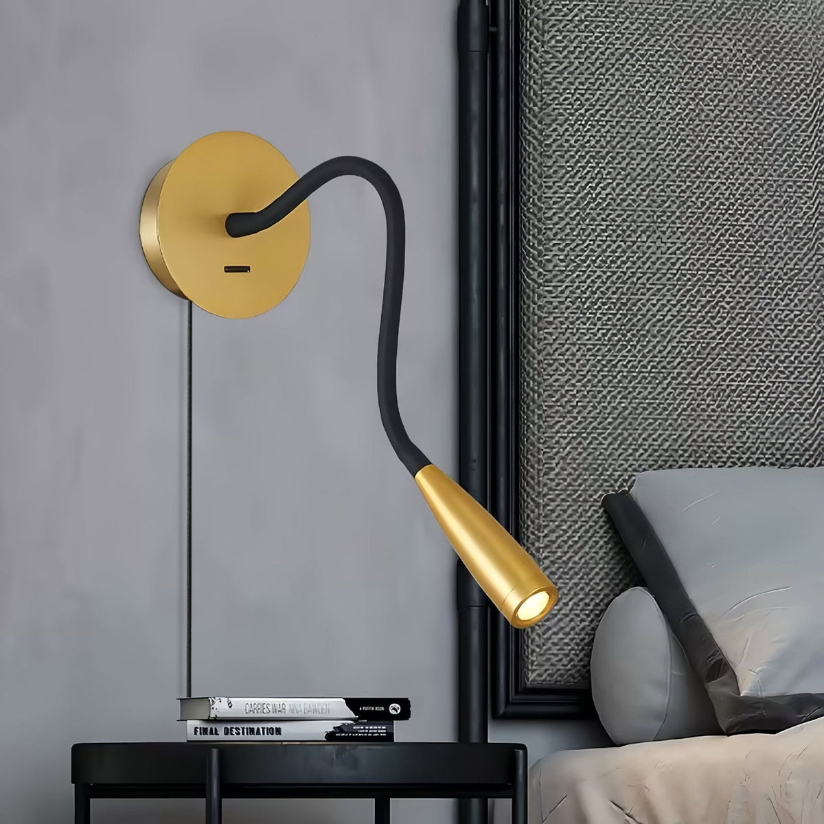 Rivanelle Modern Minimalist Plug-in Wall Light