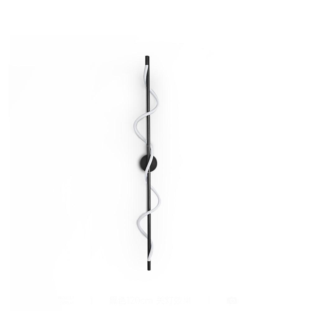 Fidora Sculptural Brass Silicone Wall Lamp