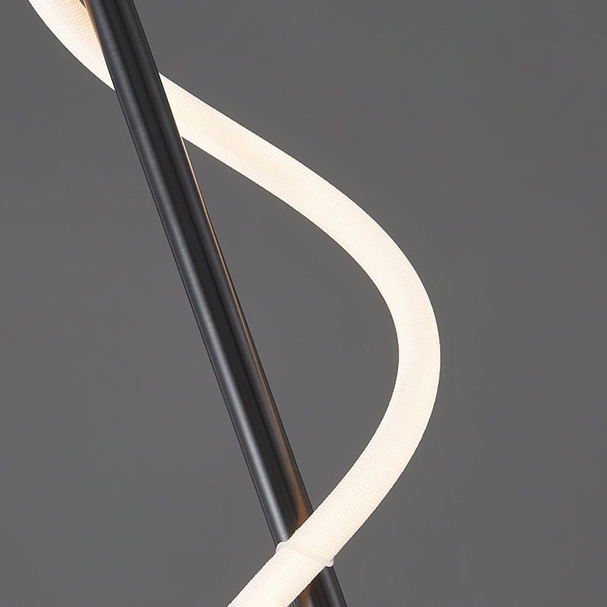Fidora Sculptural Brass Silicone Wall Lamp