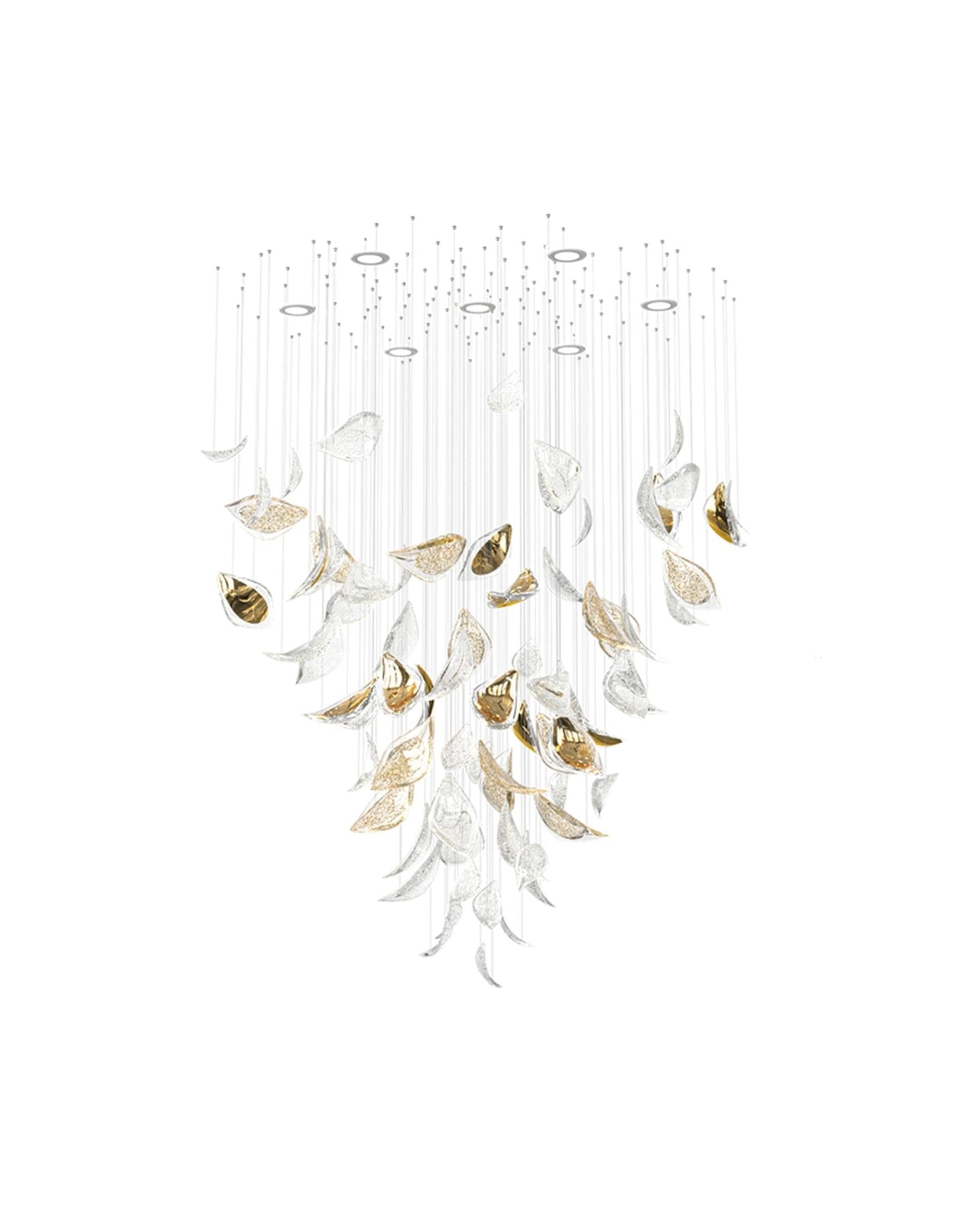 Avynen Crystal Petal Chandelier