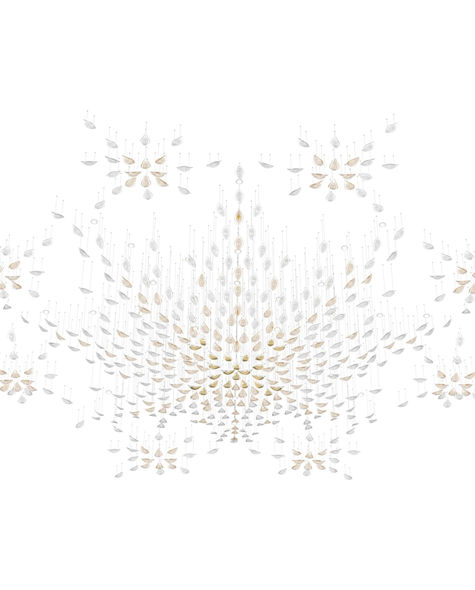 Avynen Crystal Petal Chandelier