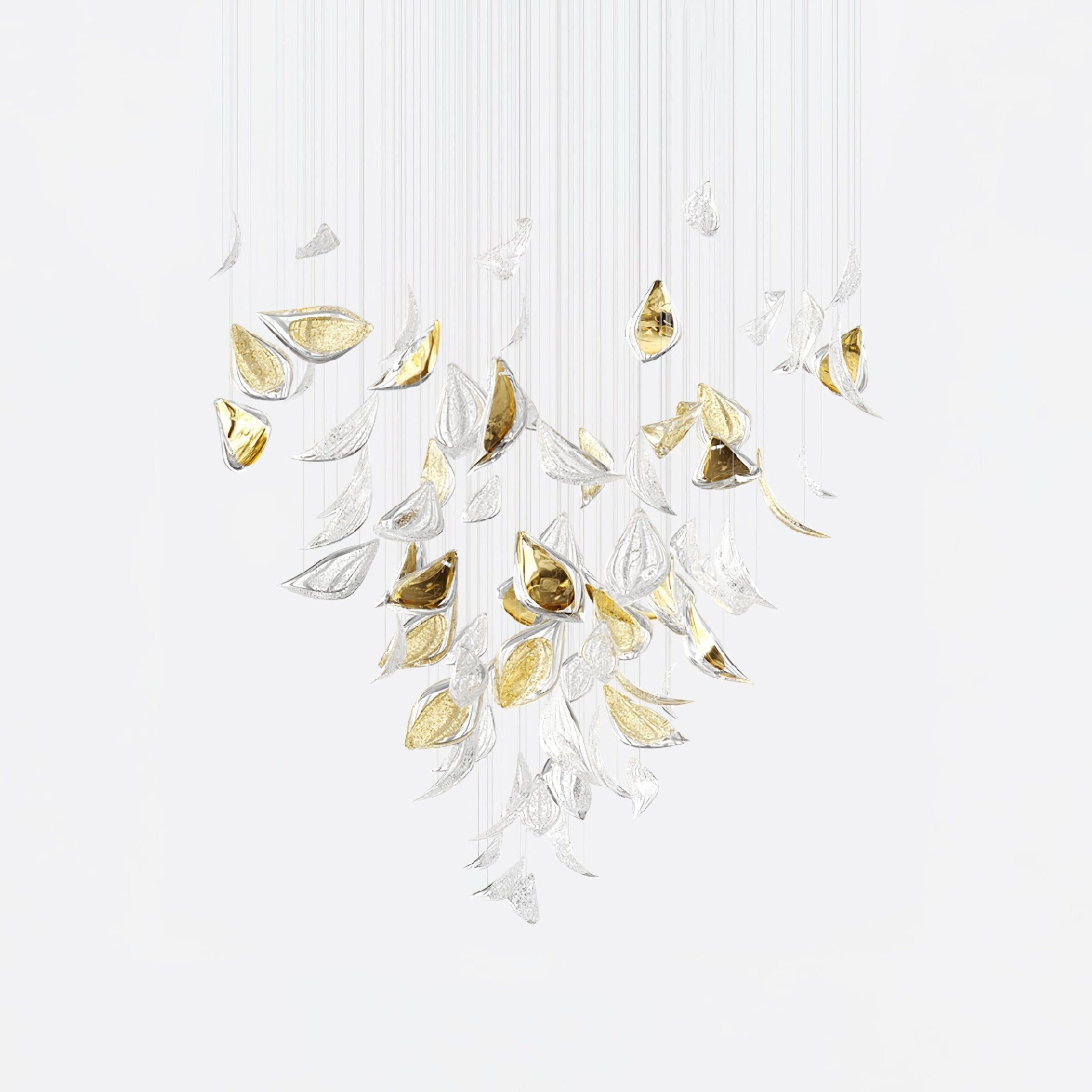 Avynen Crystal Petal Chandelier