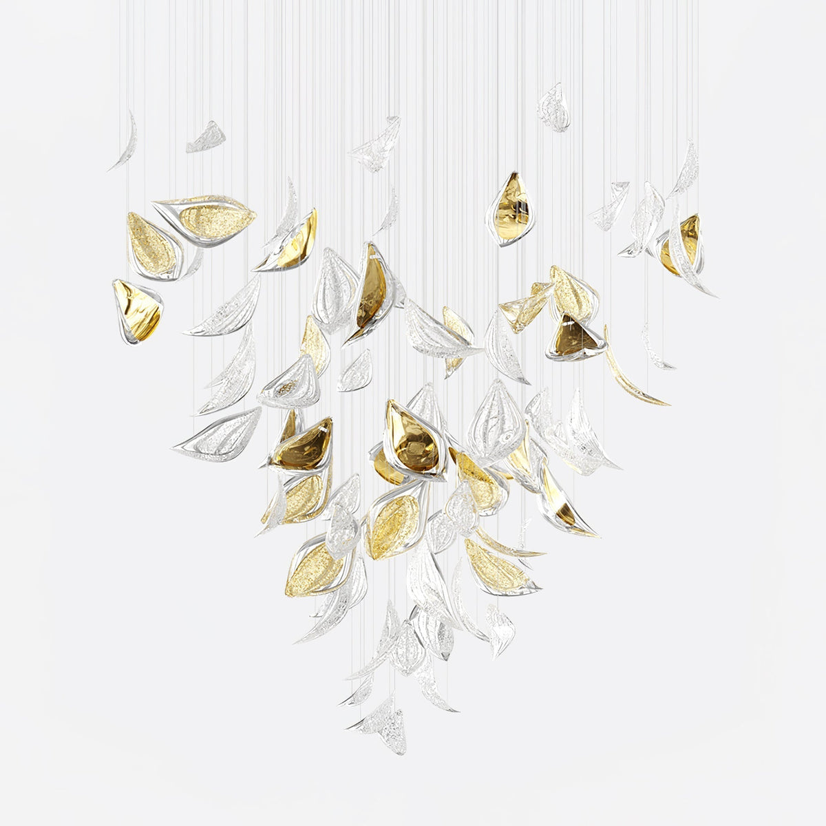 Avynen Crystal Petal Chandelier