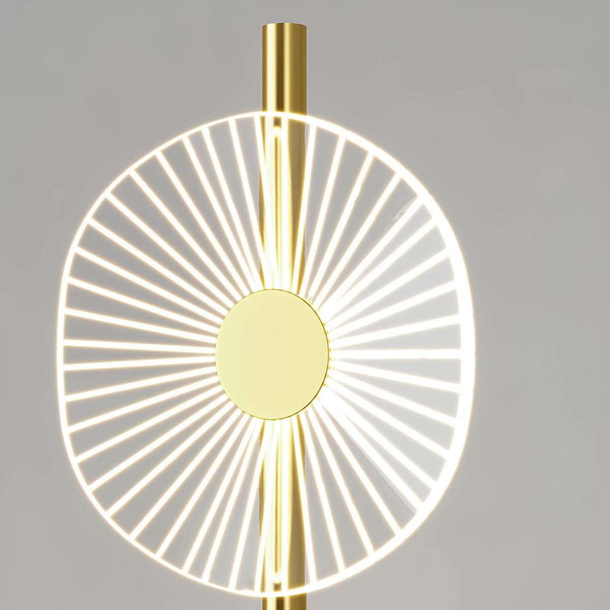 Petaira Luxe Marble Floor Lamp