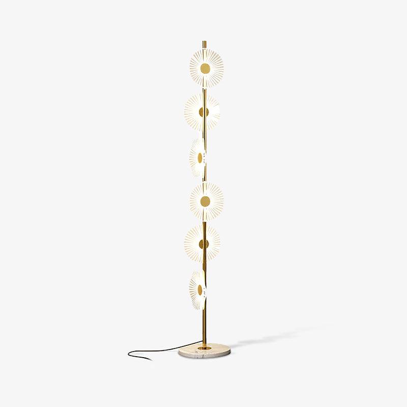 Petaira Luxe Marble Floor Lamp