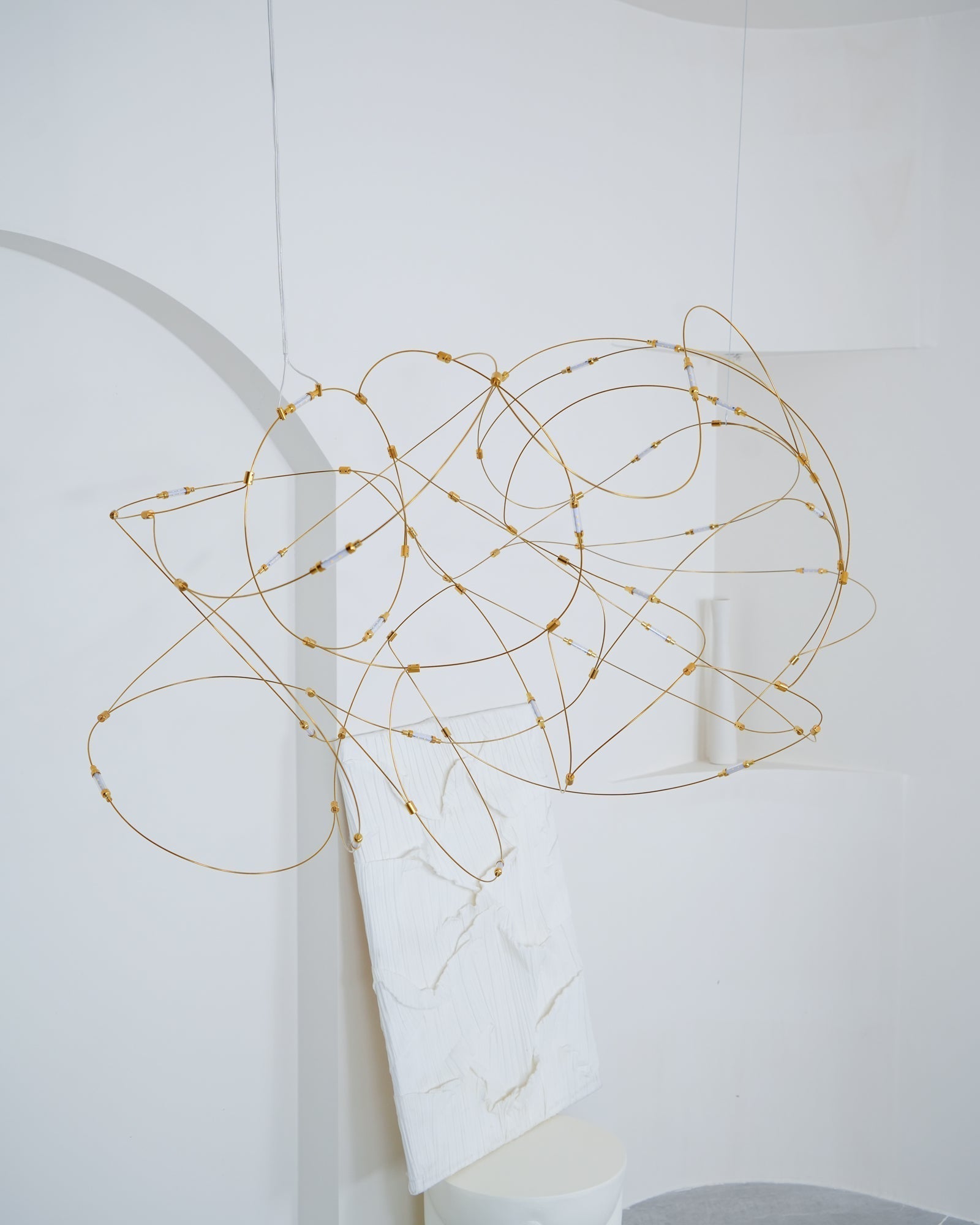 Celes Steel Minimalistic Pendant Light