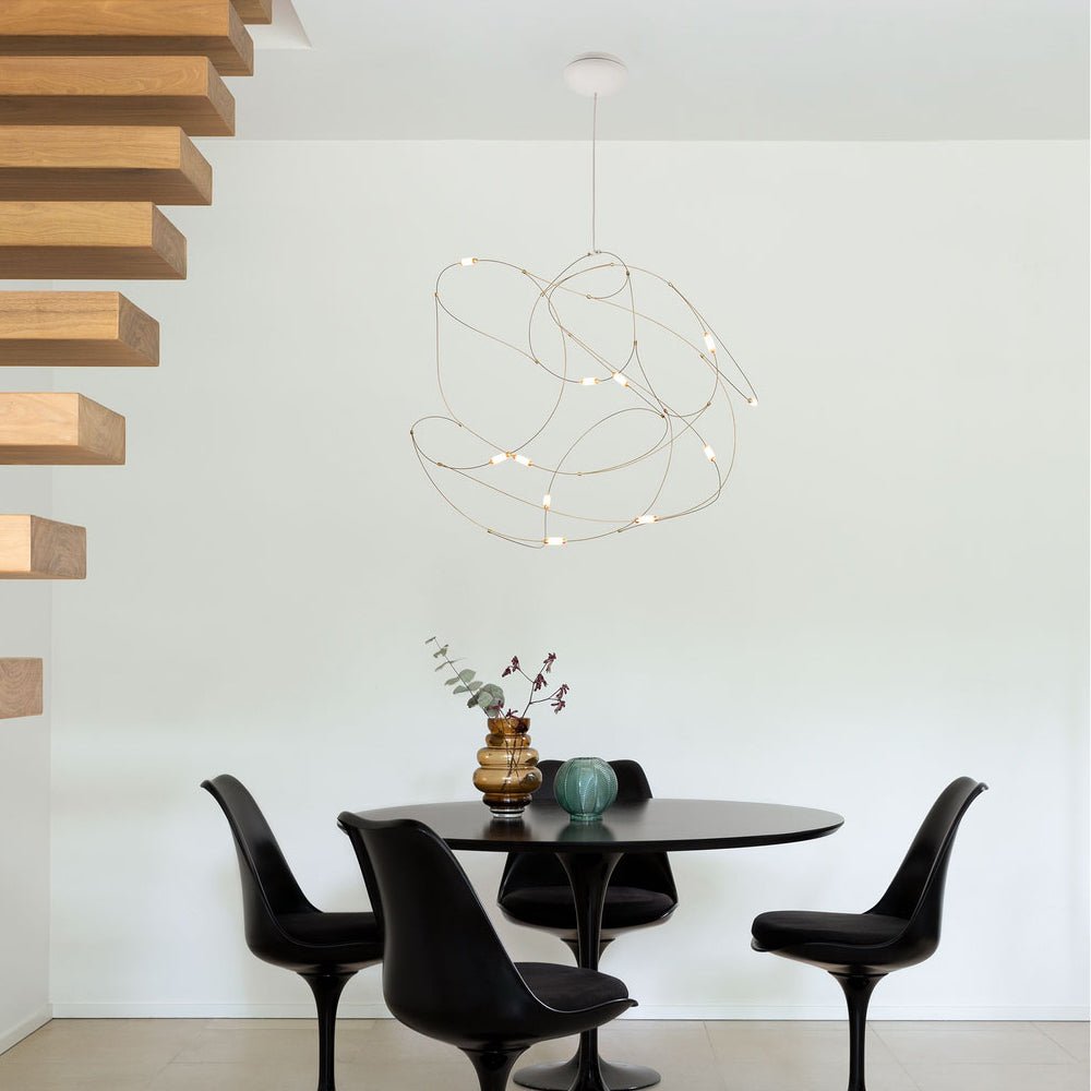 Celes Steel Minimalistic Pendant Light