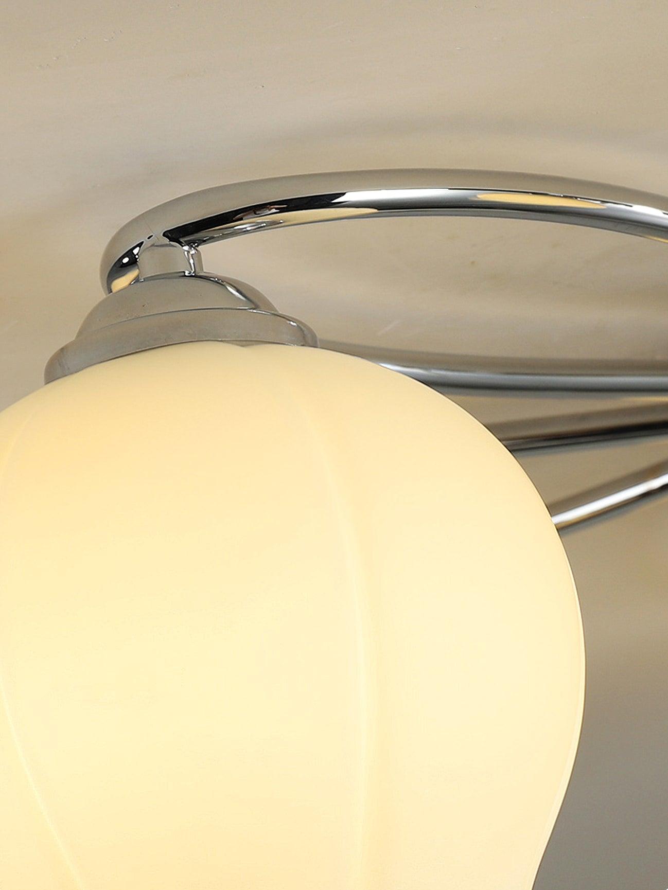 Oldore Premium Elegance Floral Glass Ceiling Lamp
