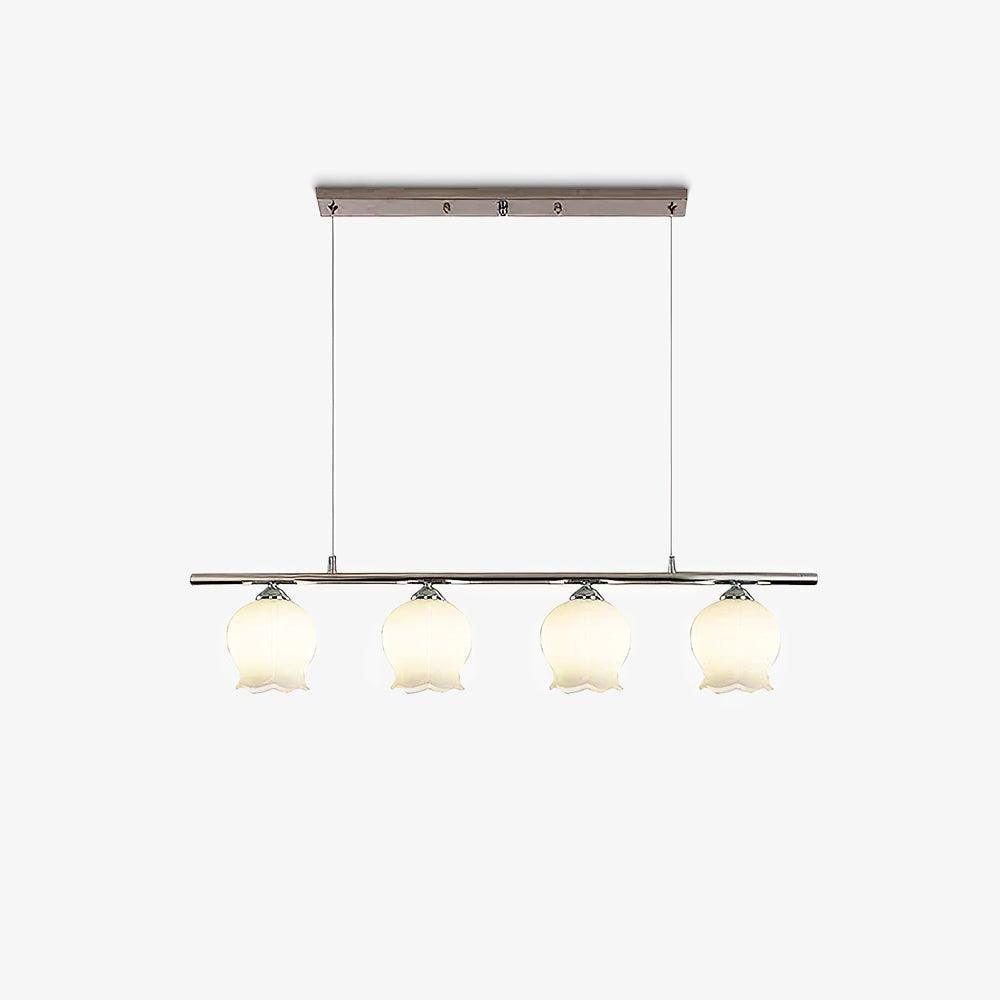 Evenara Modern Minimalist Floral Glass Pendant Lamp