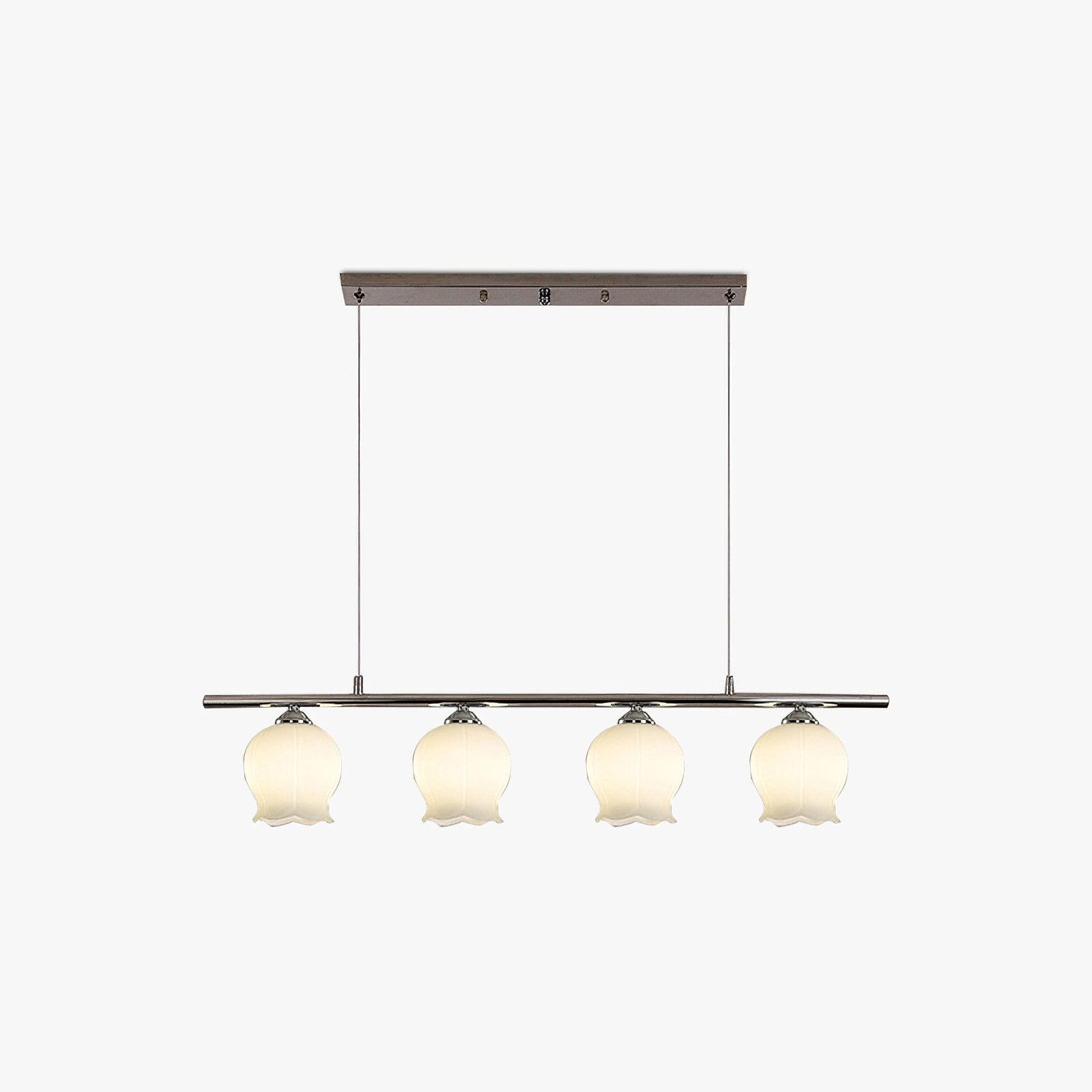 Evenara Modern Minimalist Floral Glass Pendant Lamp