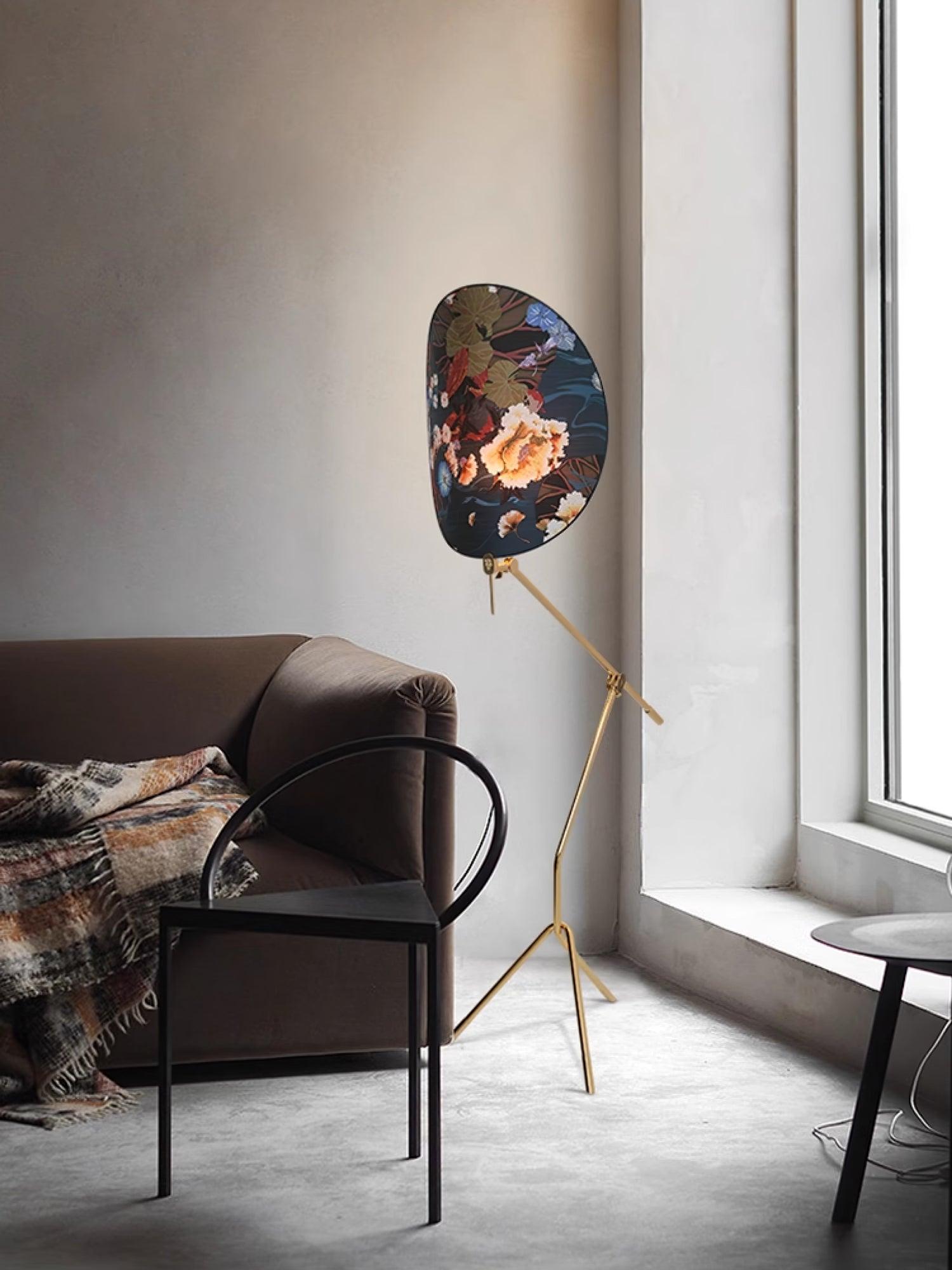 Unexin Brass Floor Lamp