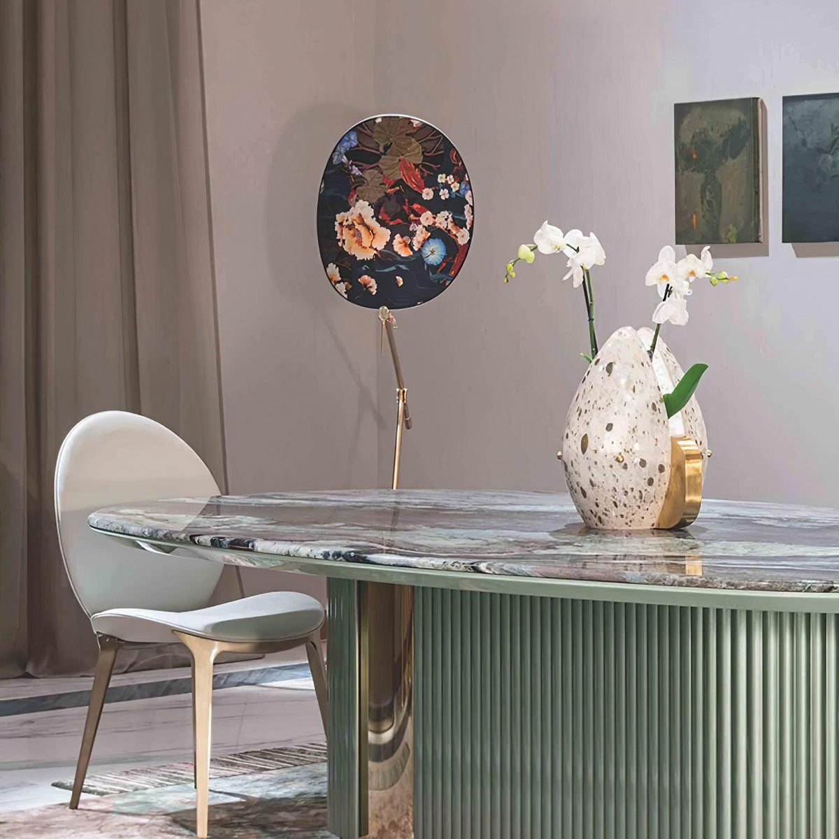 Unexin Brass Floor Lamp