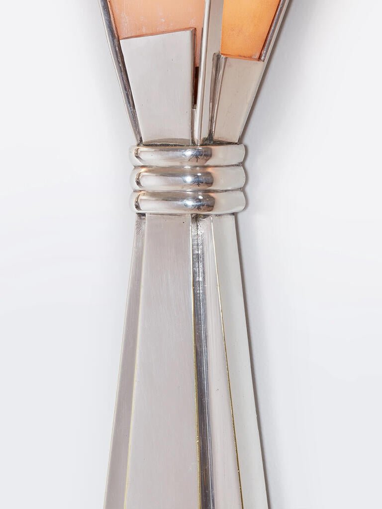 Aura Alabaster Fan Wall Sconce