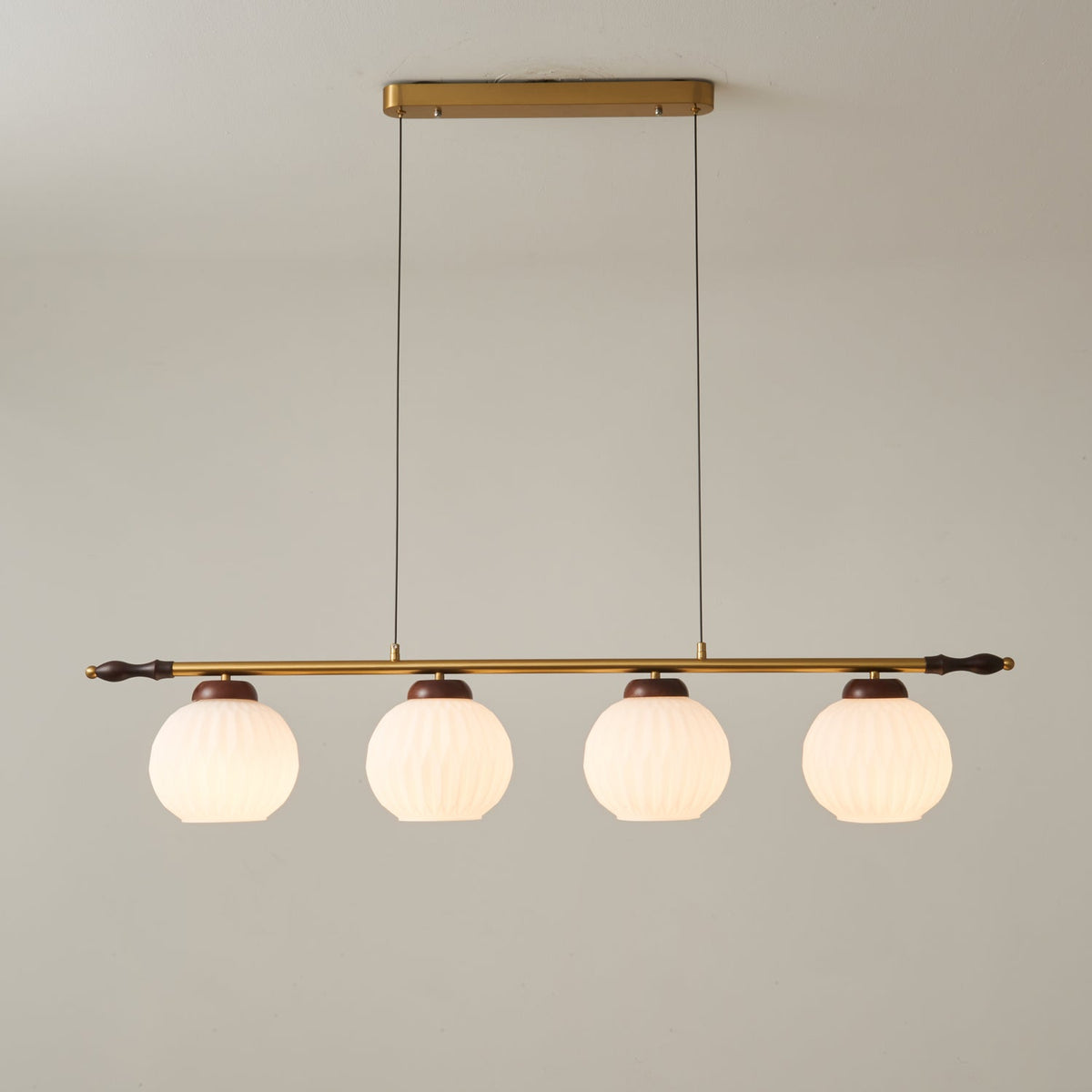 Huna Vintage Glass Pendant Light