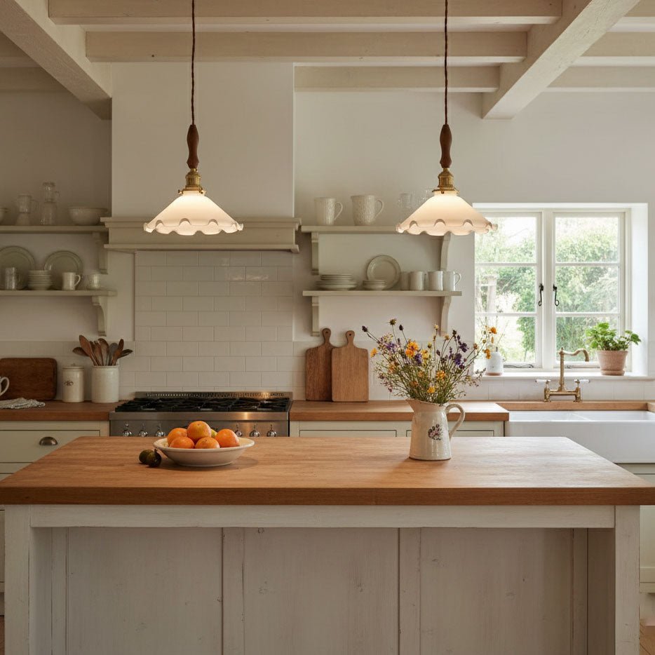 Beaumont Flower Petals Pendant Light