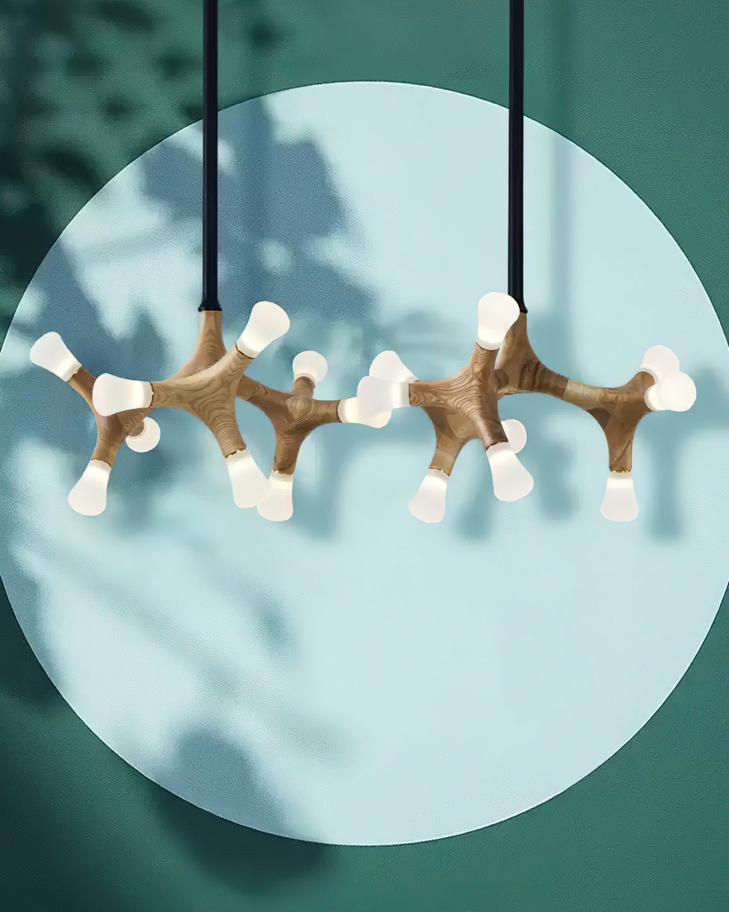 Mynorila Branch-Design Wood Pendant Light