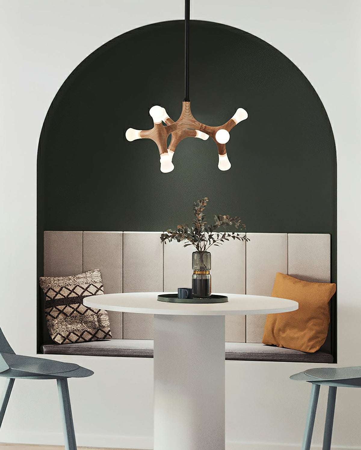 Mynorila Branch-Design Wood Pendant Light