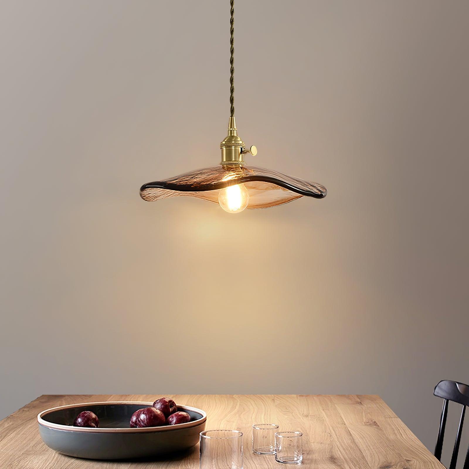 Nyros Glass Light Luxury Pendant Light - Neutral Decor