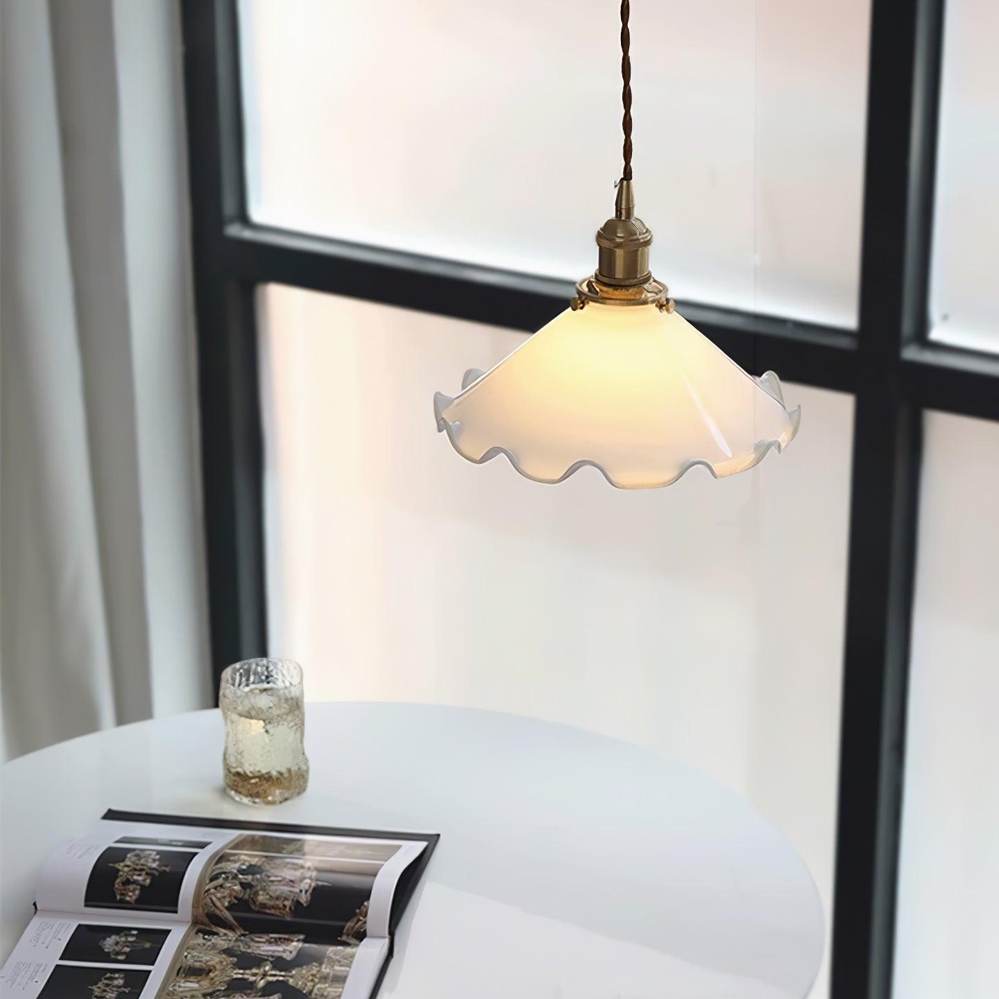 Beaumont Flower Petals Pendant Light