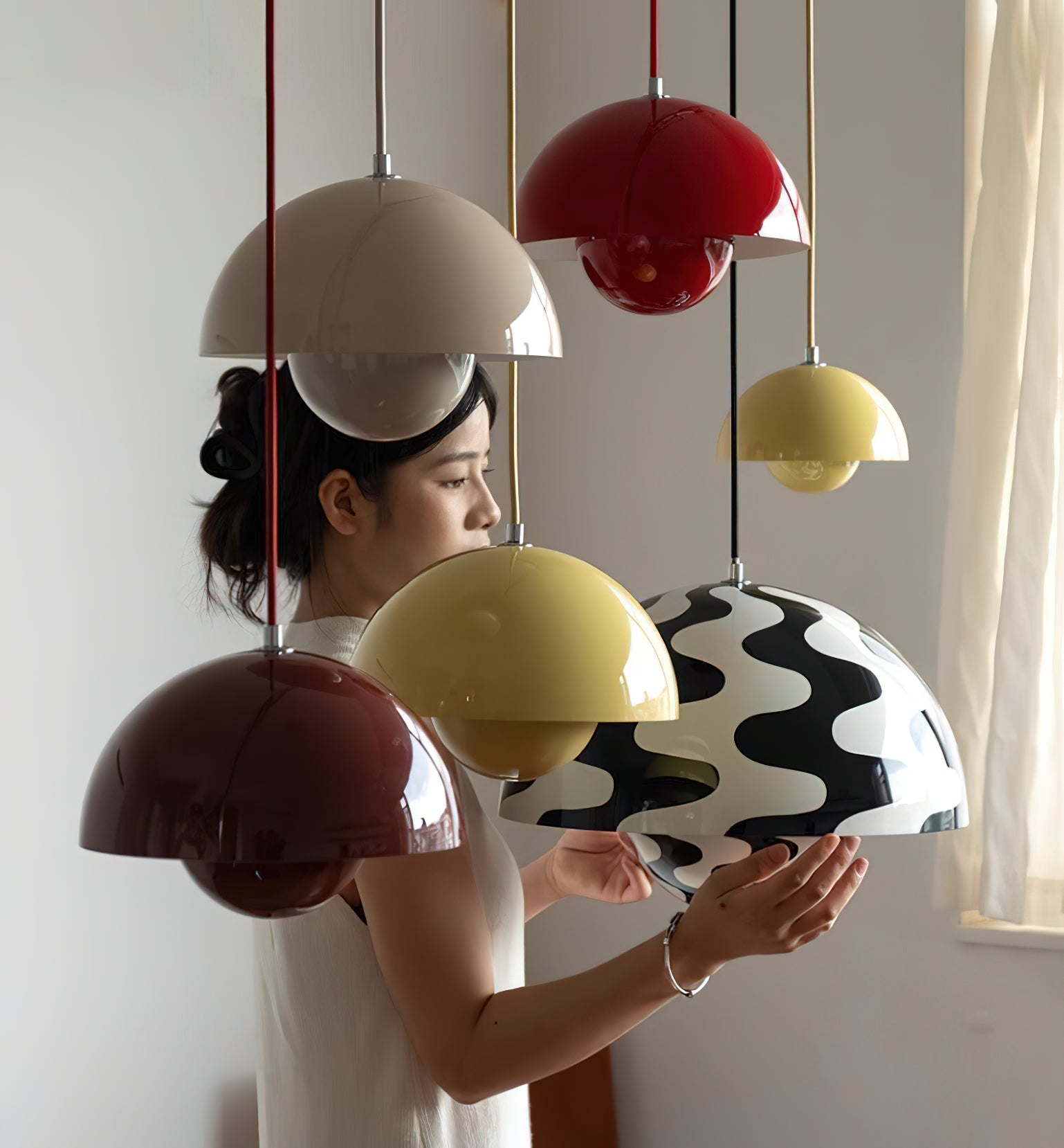 Flowerpot Pendant Lamp - Neutral Decor