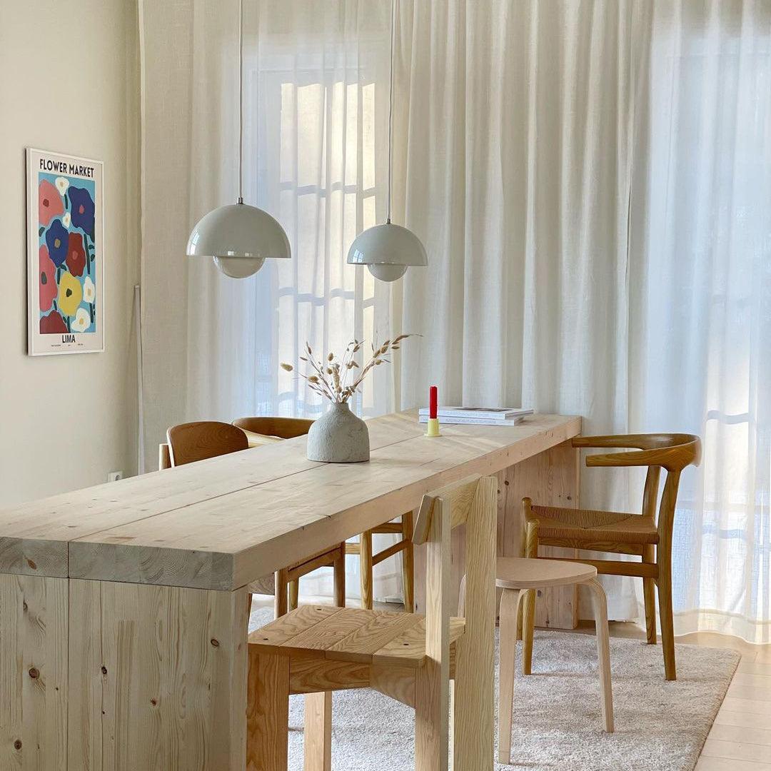 Flowerpot Pendant Lamp - Neutral Decor