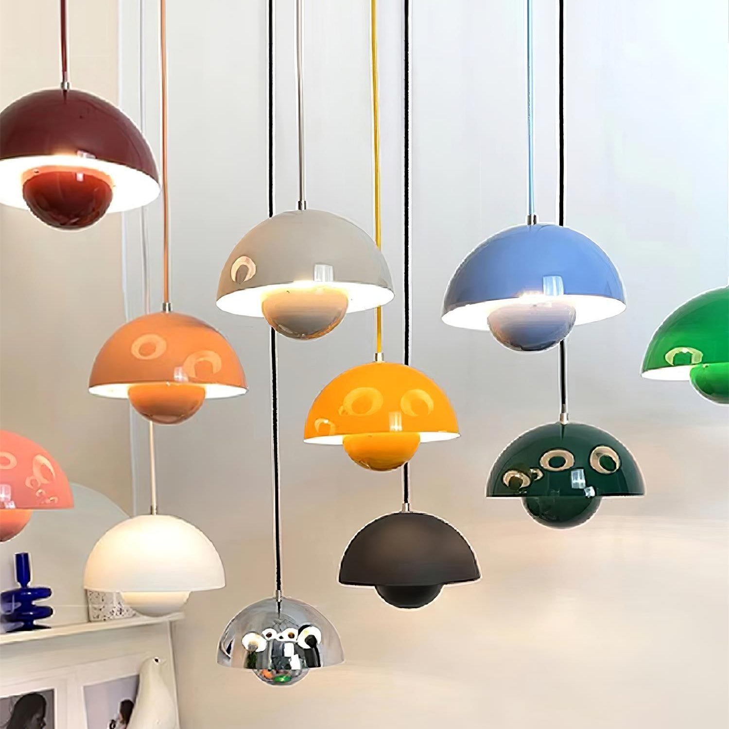 Flowerpot Pendant Lamp - Neutral Decor