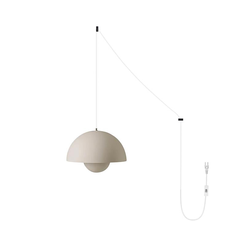 Flowerpot Plug In Pendant Lamp - Neutral Decor