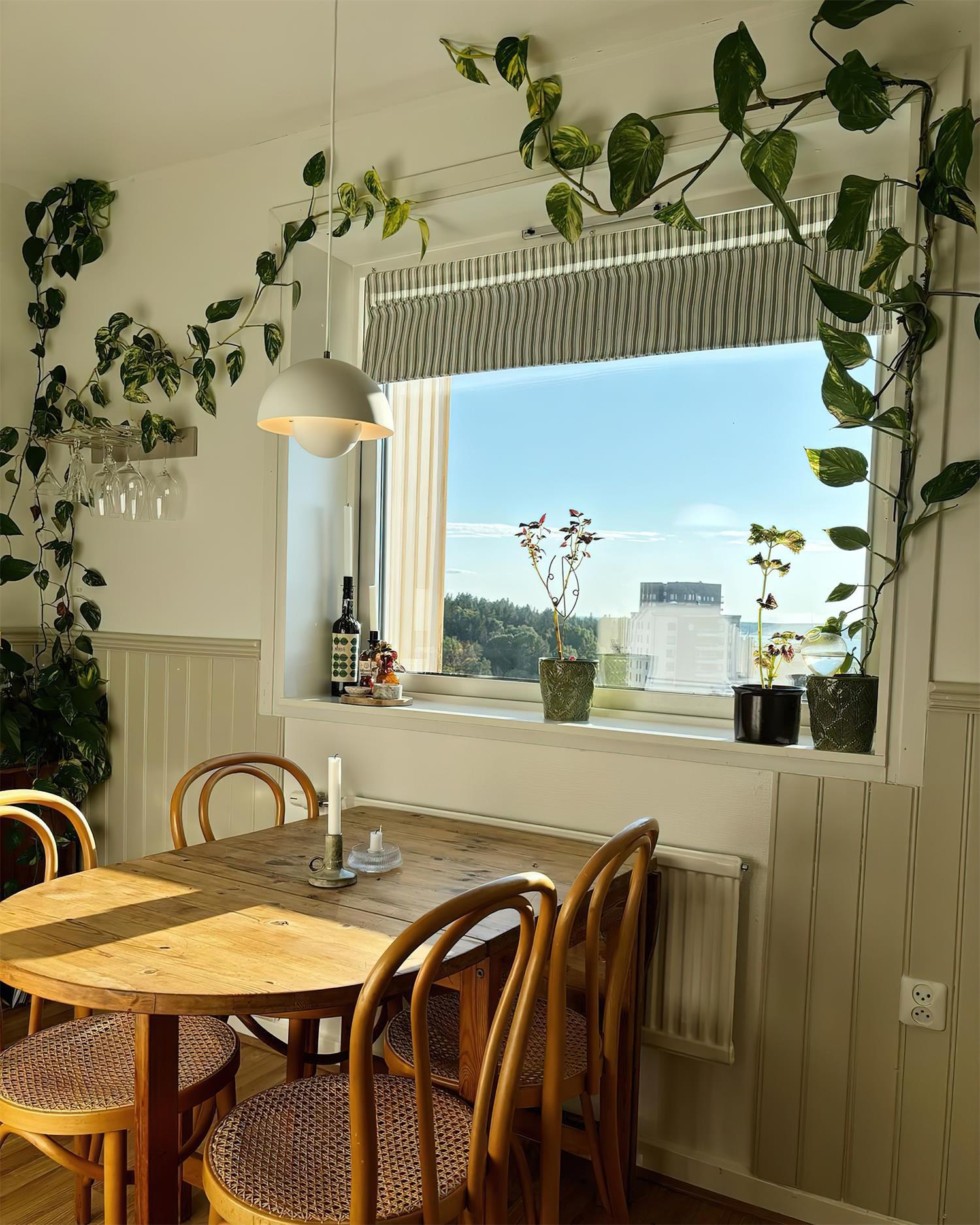 Flowerpot Plug In Pendant Lamp - Neutral Decor