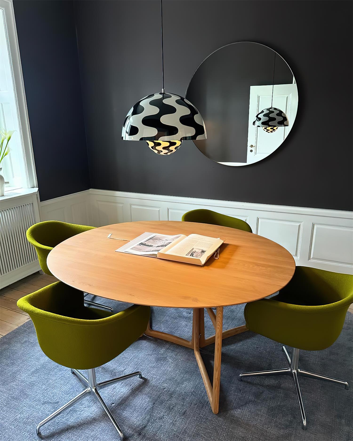 Flowerpot Plug In Pendant Lamp - Neutral Decor
