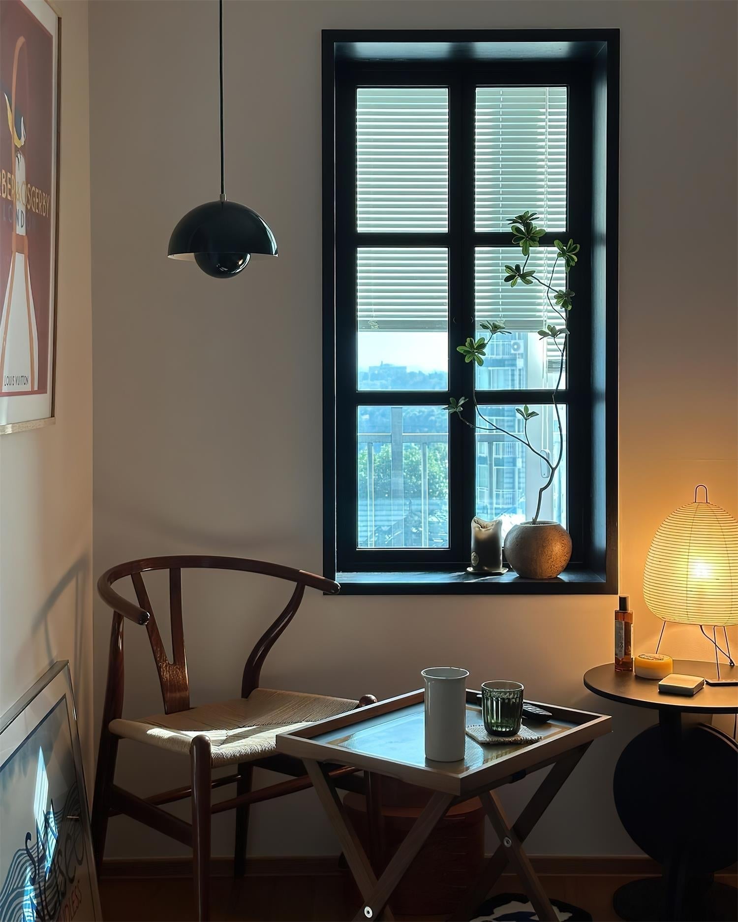 Flowerpot Plug In Pendant Lamp - Neutral Decor
