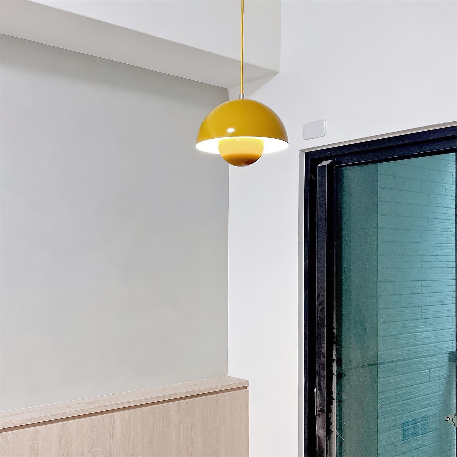 Flowerpot Plug In Pendant Lamp - Neutral Decor