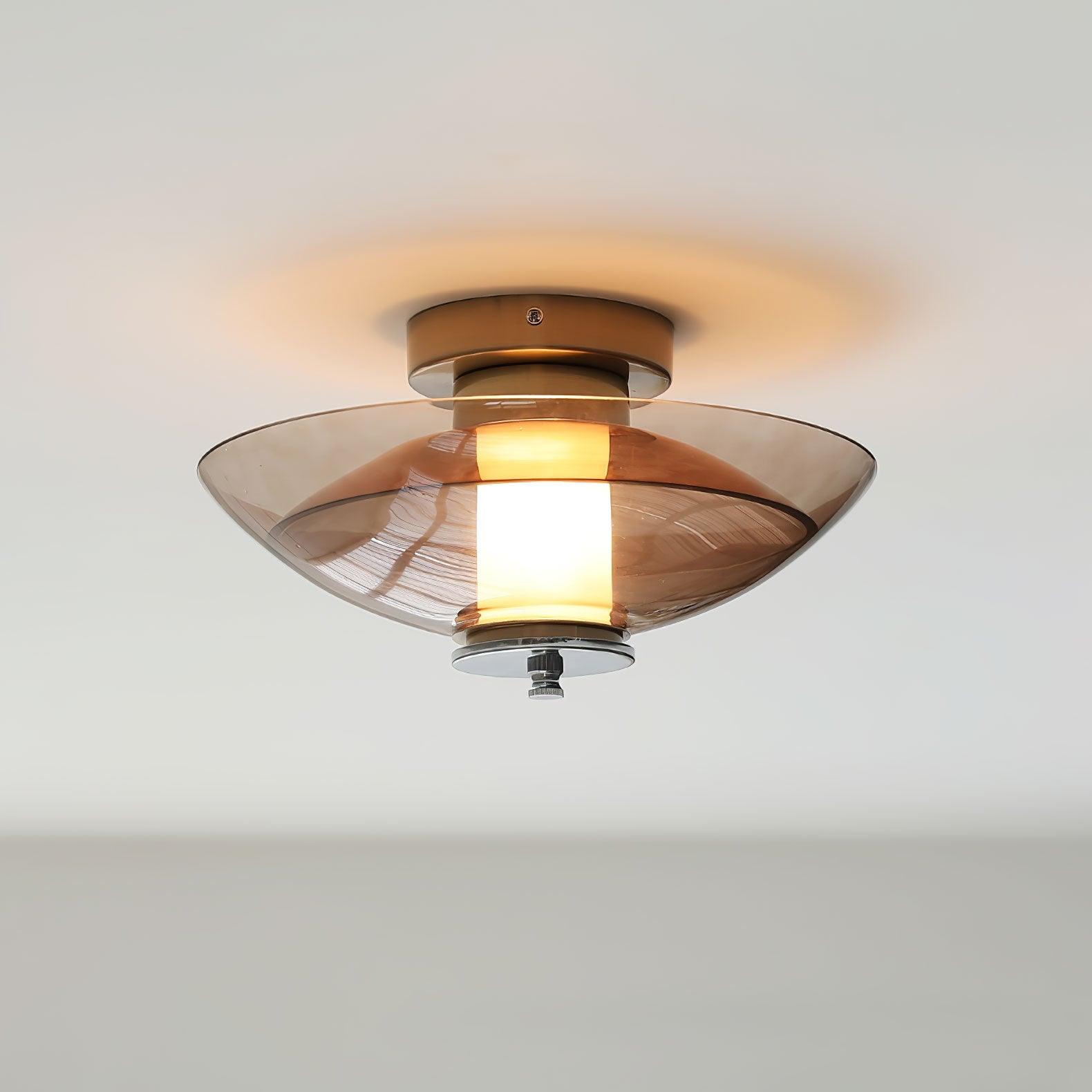 Vasolir Flying Saucer Chrome Wall Light