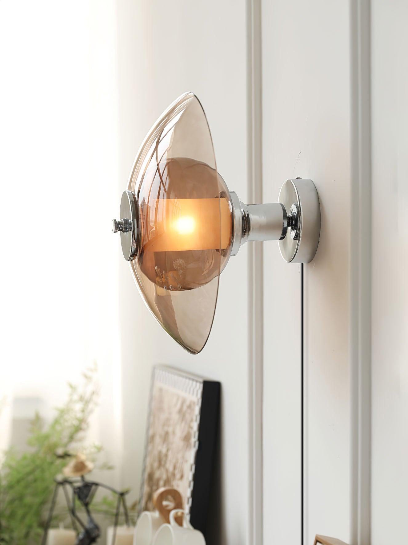 Cocarir Nordic Art Flying Saucer Plug-in Wall Light