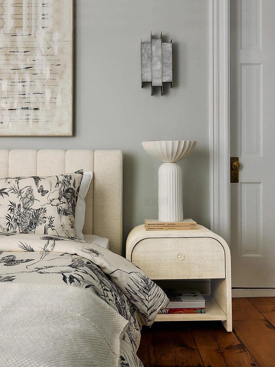 Finto Panel Modern Alabaster Wall Lamp