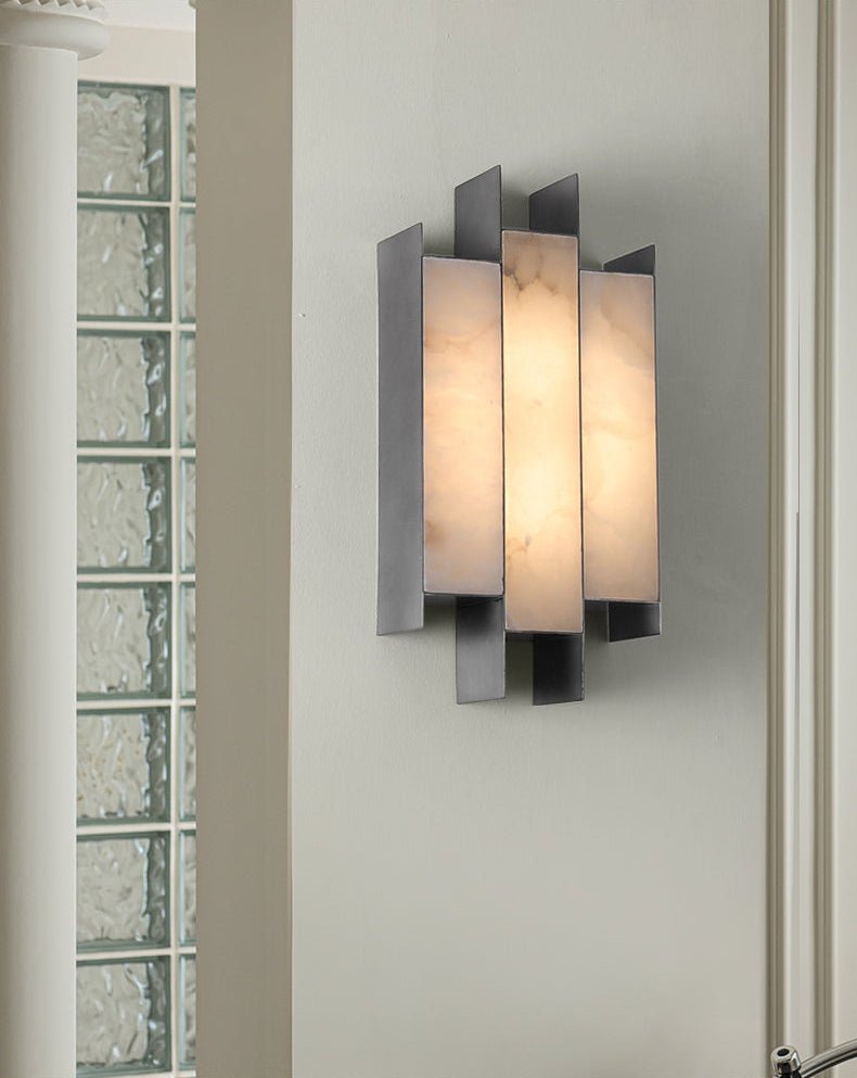 Finto Panel Modern Alabaster Wall Lamp
