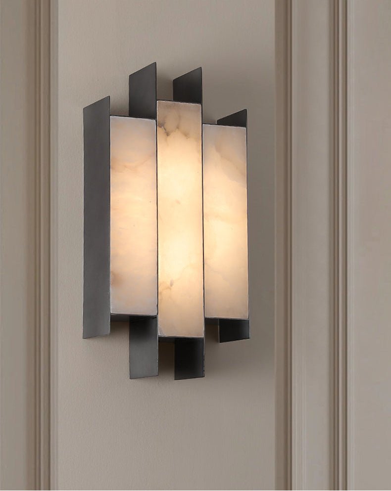 Finto Panel Modern Alabaster Wall Lamp