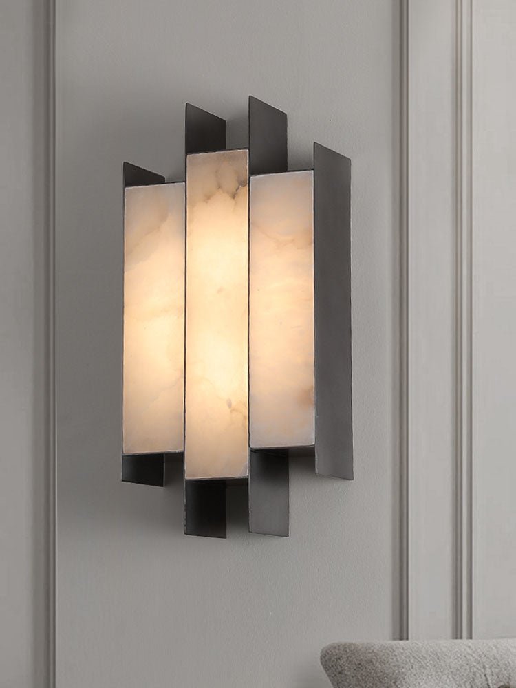 Finto Panel Modern Alabaster Wall Lamp
