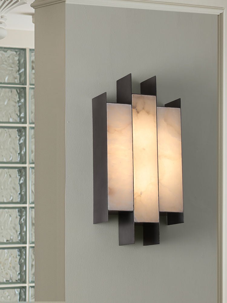 Finto Panel Modern Alabaster Wall Lamp