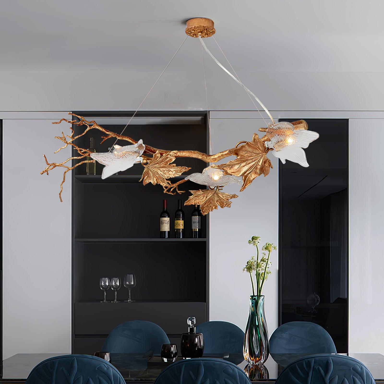 Liorivielle Luxury Glass Pendant Light