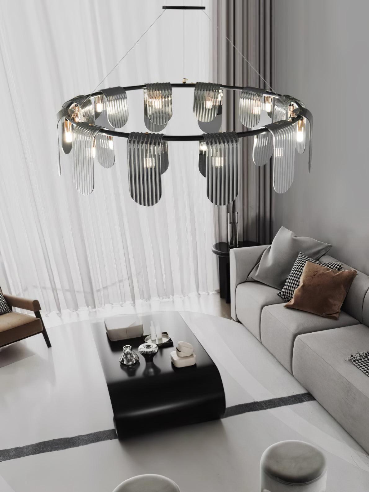 Celorella Modern Glass Chandelier