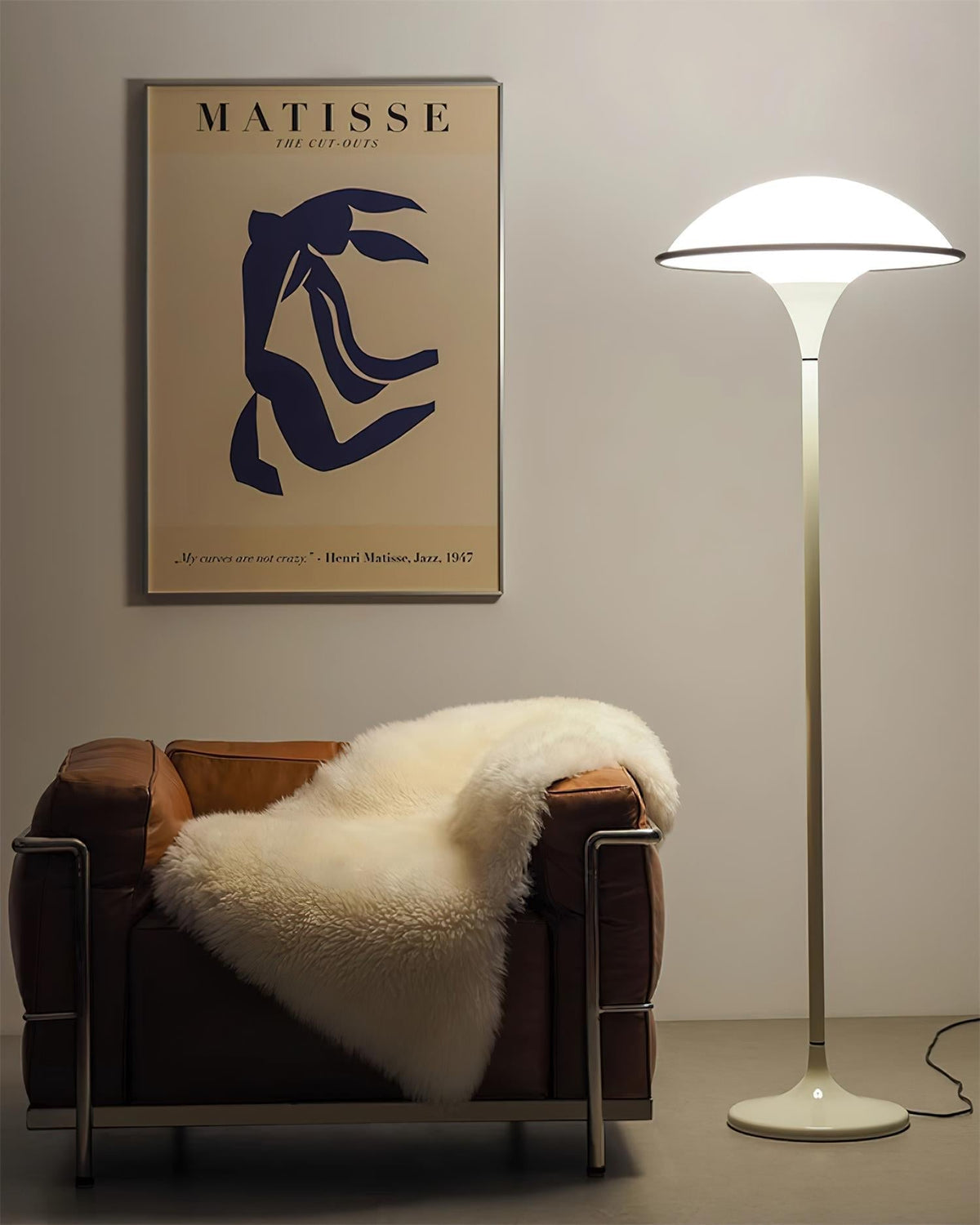 Lucoria Retro Acrylic Floor Lamp